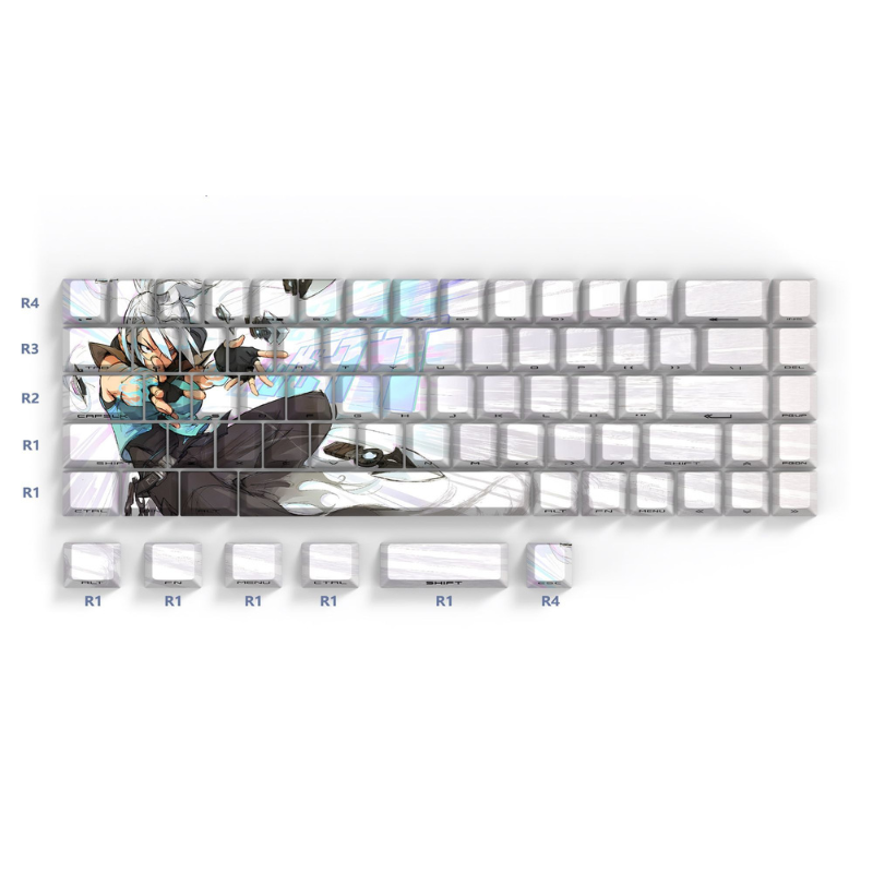 Valorant 捷風 聯名二次元側刻無線機械鍵盤