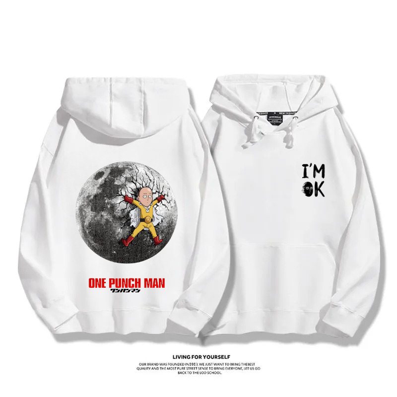一拳超人 2025秋冬新款 親子情侶裝連帽衛衣