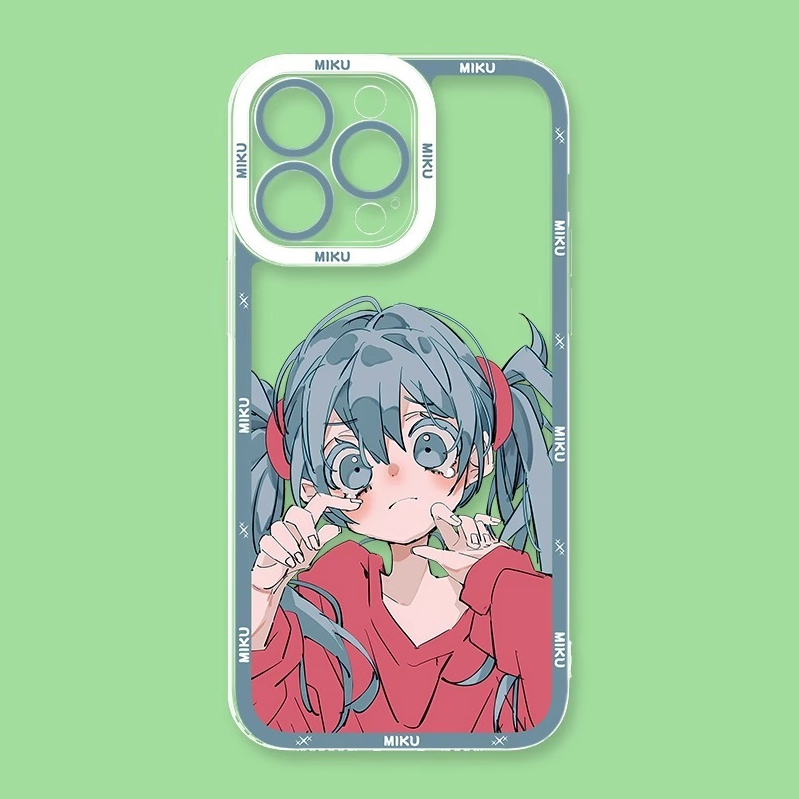 初音未來天使眼透明防摔軟殼-ZUIHANG SHOP