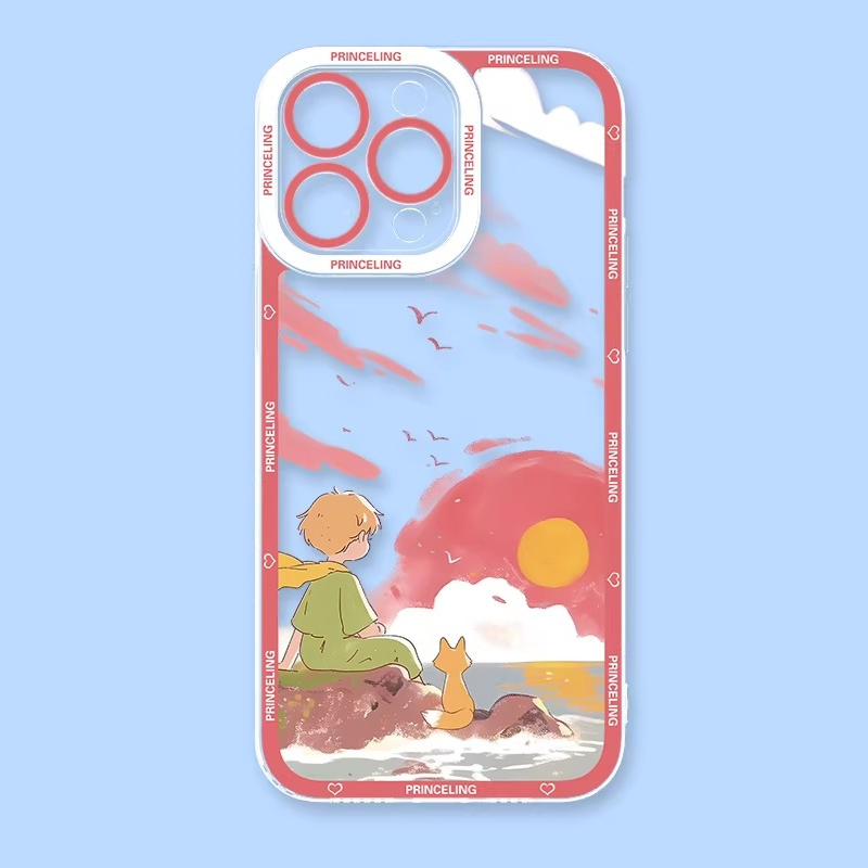 小王子天使眼透明防摔軟殼