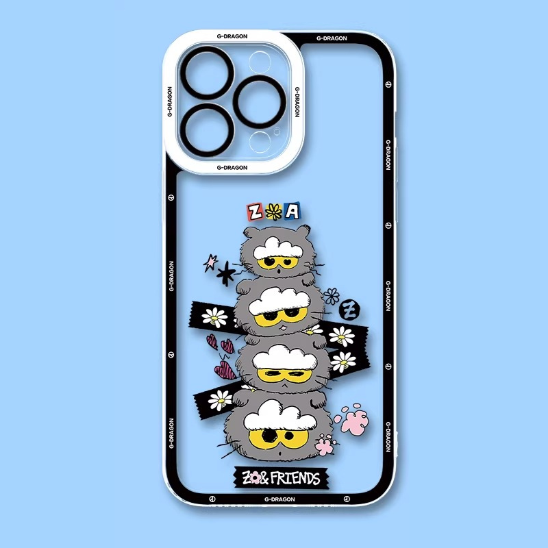 GD權志龍天使眼透明防摔軟殼