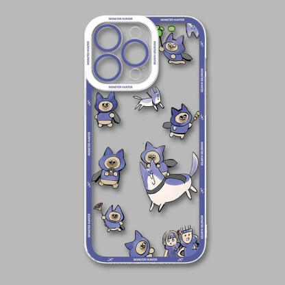 魔物獵人天使眼透明防摔軟殼