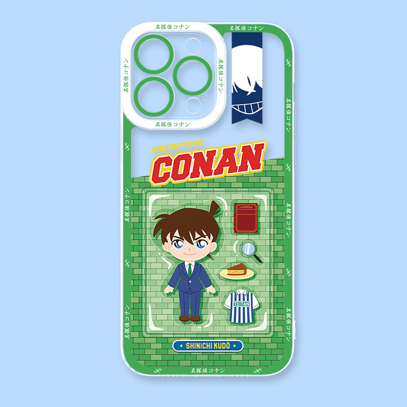 名偵探柯南天使眼透明防摔軟殼