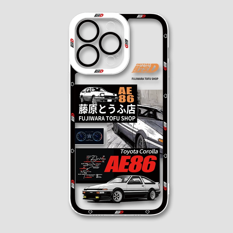 頭文字D天使眼透明防摔軟殼