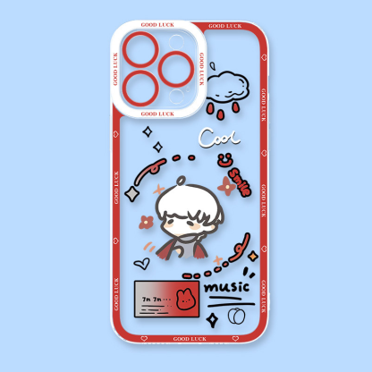 sky光遇天使眼透明防摔軟殼