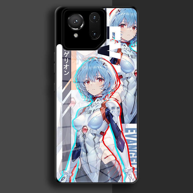 ROG新世紀福音戰士鋼化玻璃手機殼