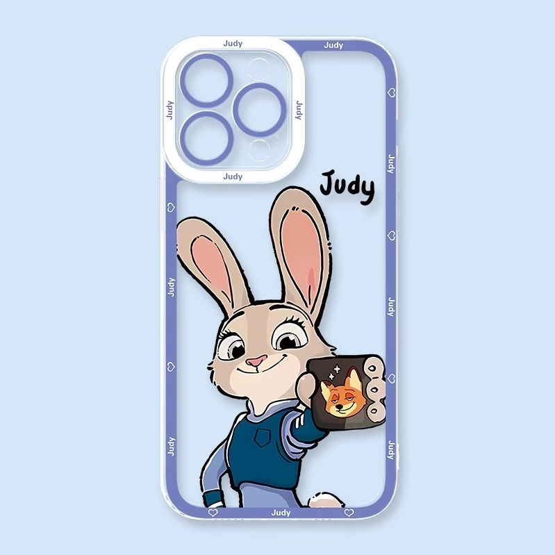 瘋狂動物城天使眼透明防摔軟殼-ZUIHANG SHOP