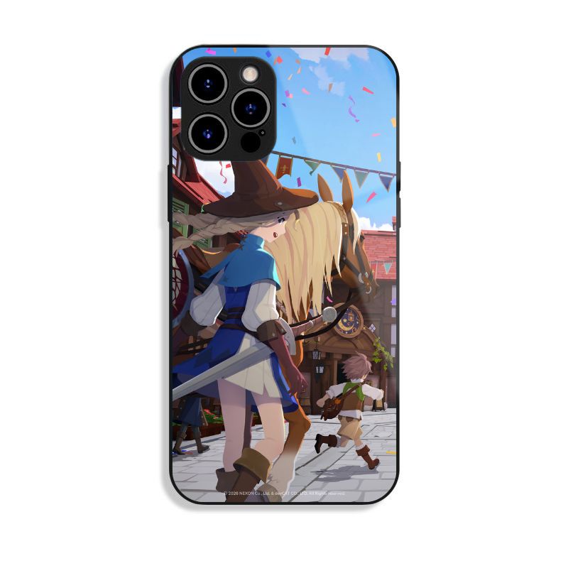 瑪奇Mobile 高清鋼化玻璃手機殼