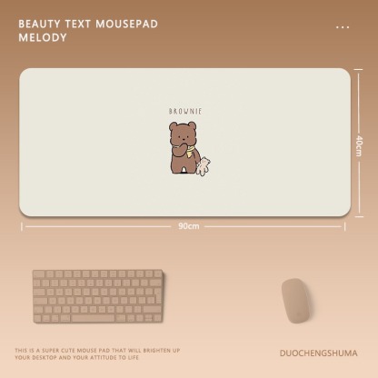 可愛卡通 主題桌墊 布質滑鼠墊-ZUIHANG SHOP