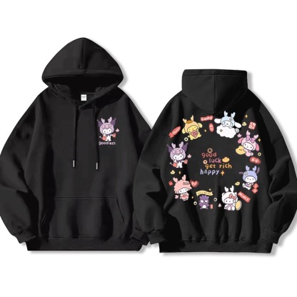 三麗鷗新款 親子情侶男女款連帽衛衣-ZUIHANG SHOP