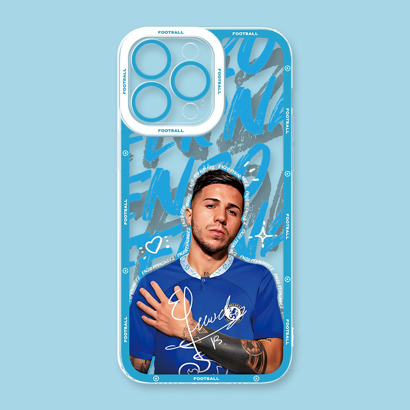 足球明星天使眼透明防摔軟殼-ZUIHANG SHOP