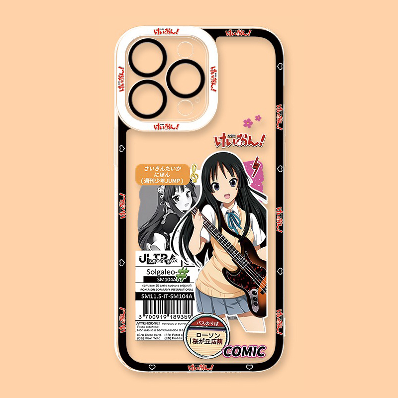 輕音少女天使眼透明防摔軟殼-ZUIHANG SHOP