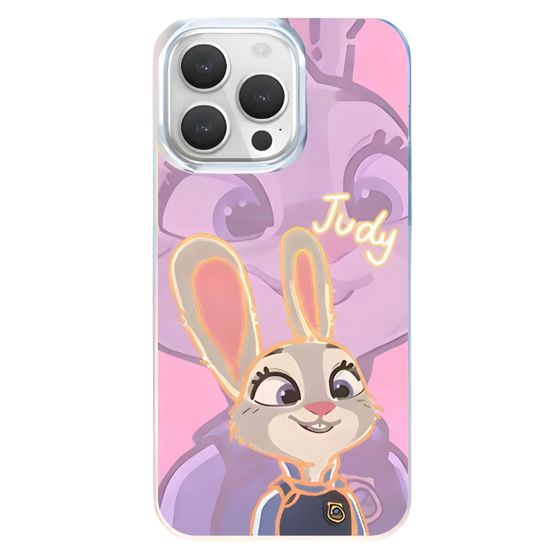 動物方城市極光金防摔手機殼