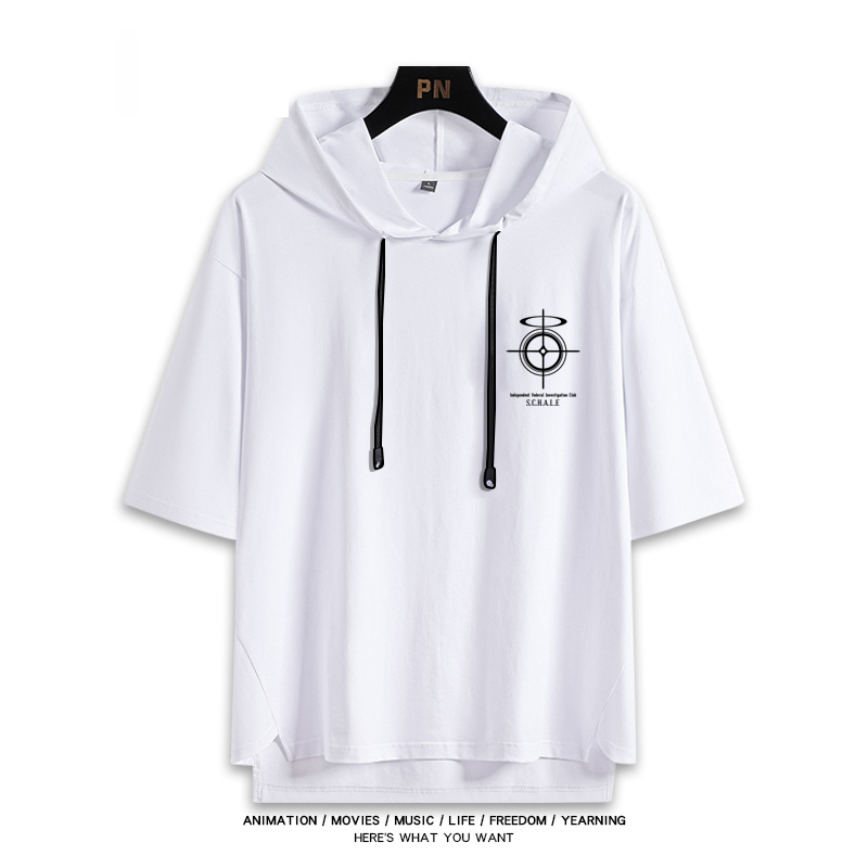 蔚藍檔案 鬼方佳代子 連帽短袖T恤-ZUIHANG SHOP