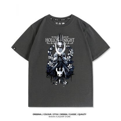 空洞騎士絲之歌 印花短袖T恤-ZUIHANG SHOP