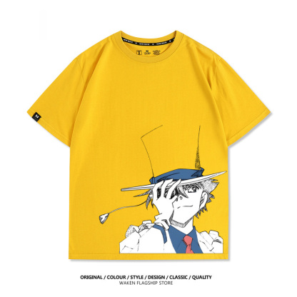 怪盜基德 2025親子情侶男女同款 印花短袖T恤