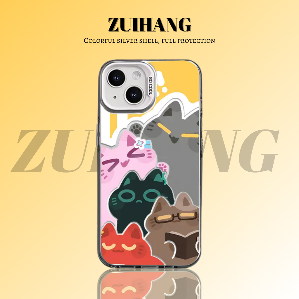 崩壞:星穹鐵道彩銀線條漸變防摔手機殼-ZUIHANG SHOP