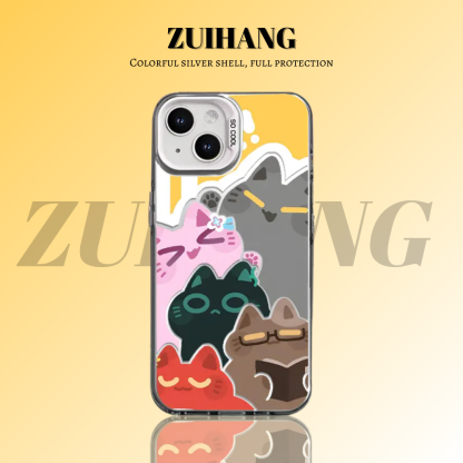 崩壞:星穹鐵道彩銀線條漸變防摔手機殼-ZUIHANG SHOP