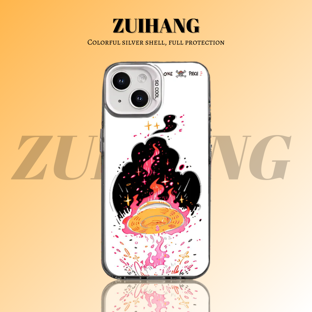 海賊王彩銀線條漸變防摔手機殼-ZUIHANG SHOP