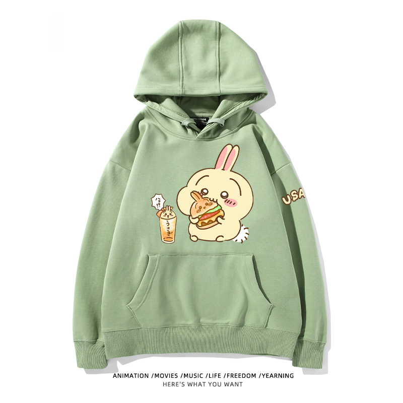 Chiikawa新款 親子情侶男女款連帽衛衣-ZUIHANG SHOP