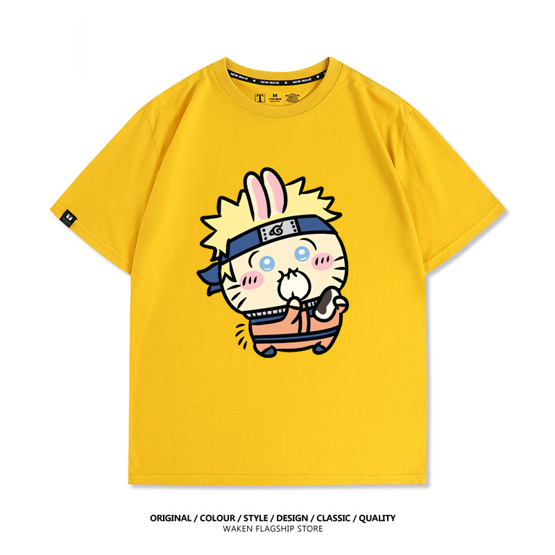 Chiikawa 2025親子情侶男女同款 印花短袖T恤