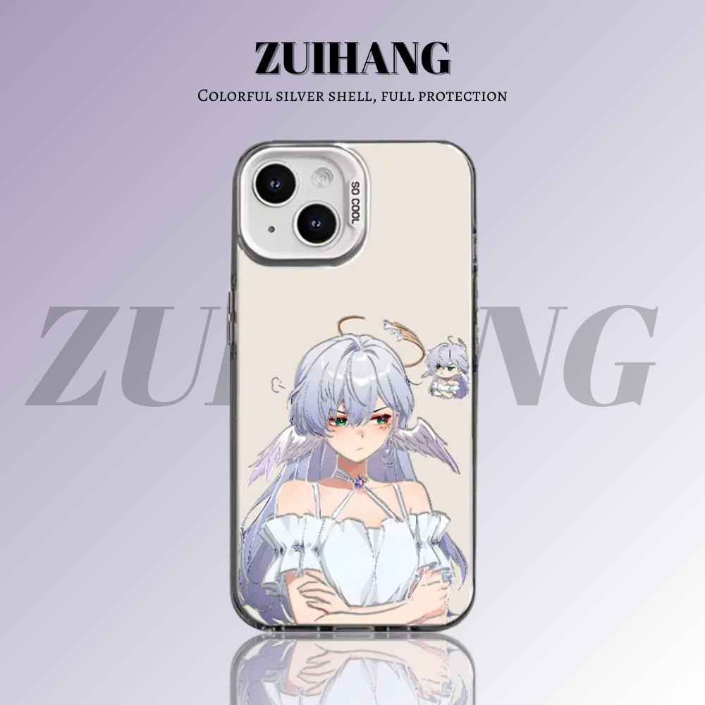 崩壞:星穹鐵道彩銀線條漸變防摔手機殼-ZUIHANG SHOP
