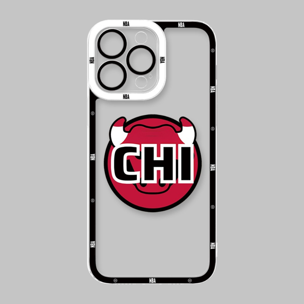 NBA隊徽天使眼透明防摔軟殼-ZUIHANG SHOP