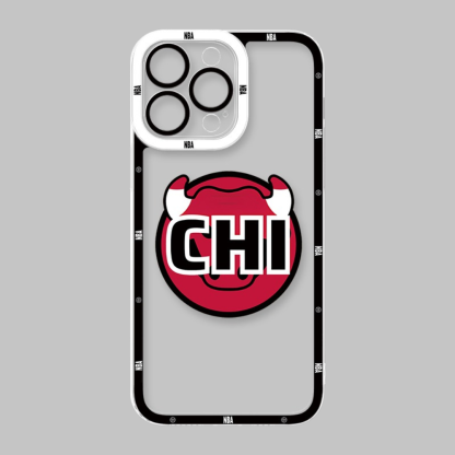 NBA隊徽天使眼透明防摔軟殼-ZUIHANG SHOP