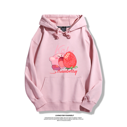 星之卡比新款 親子情侶男女款連帽衛衣