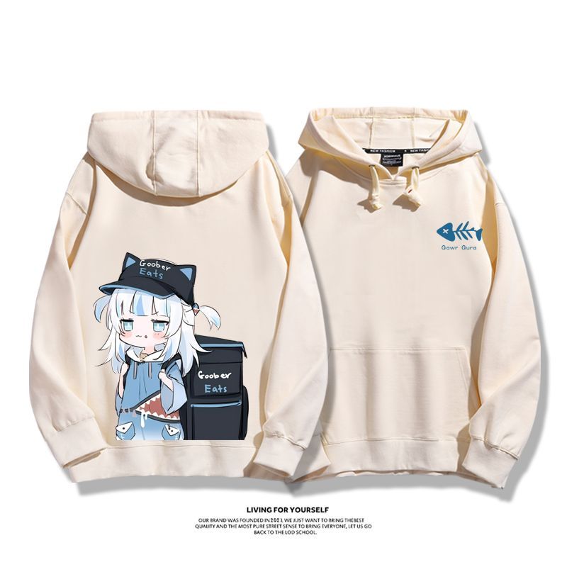 Gawr Gura 2025秋冬新款 親子情侶男女連帽衛衣-ZUIHANG SHOP