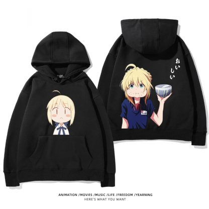 Fate新款 親子情侶男女款連帽衛衣-ZUIHANG SHOP