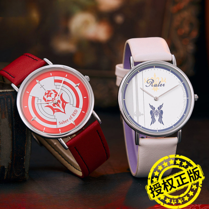 Fate 裁定者Saber of RED輕薄石英錶-ZUIHANG SHOP