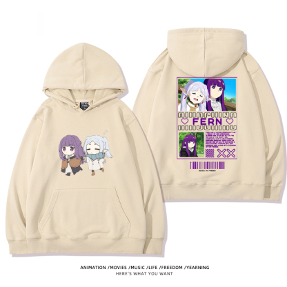 葬送的芙莉蓮新款 親子情侶男女款連帽衛衣-ZUIHANG SHOP