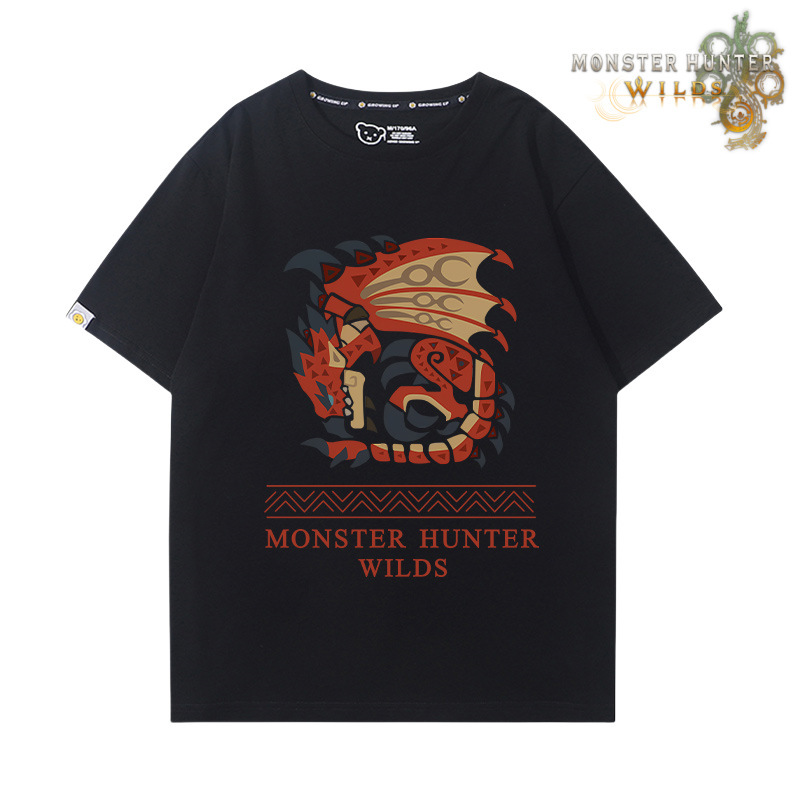 《魔物獵人荒野》第3彈 印花短袖T恤-ZUIHANG SHOP
