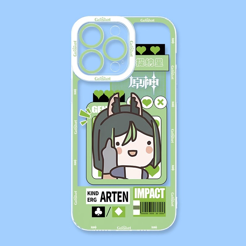 原神萌系天使眼透明防摔軟殼-ZUIHANG SHOP