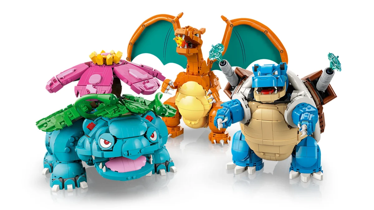 LEGO 寶可夢 Pokémon 72153 妙蛙花、噴火龍與水箭龜