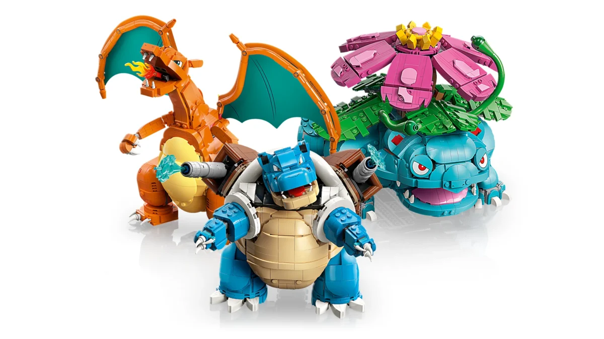 LEGO 寶可夢 Pokémon 72153 妙蛙花、噴火龍與水箭龜