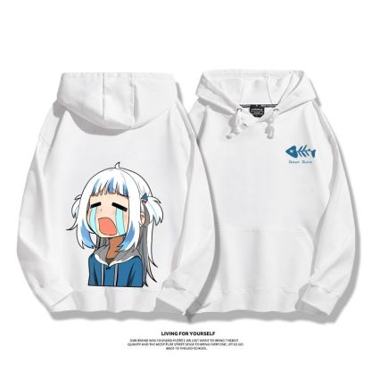 Gawr Gura 2025秋冬新款 親子情侶男女連帽衛衣-ZUIHANG SHOP