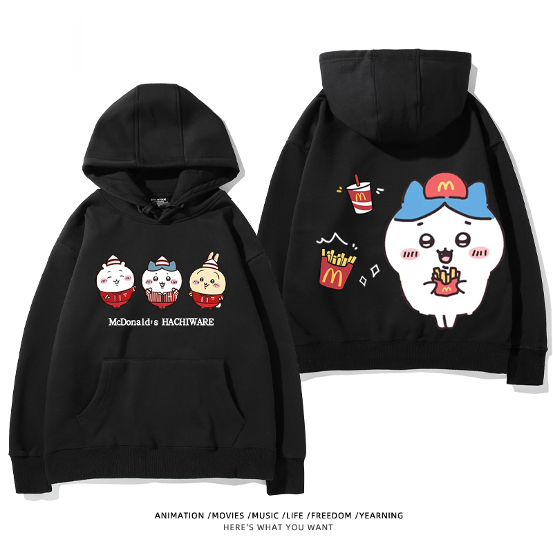 Chiikawa新款 親子情侶男女款連帽衛衣-ZUIHANG SHOP