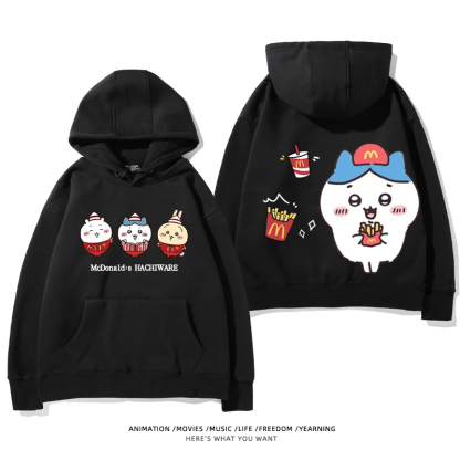 Chiikawa新款 親子情侶男女款連帽衛衣-ZUIHANG SHOP