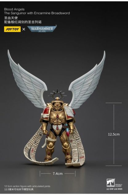 【預購】正版授權 JOYTOY 1/18 聖血天使 配備殷紅闊劍的聖吉列諾