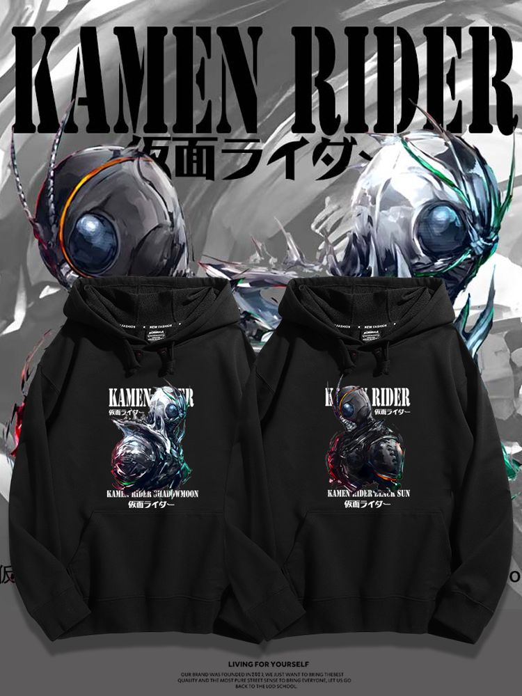 假面騎士新款 親子情侶男女款連帽衛衣-ZUIHANG SHOP