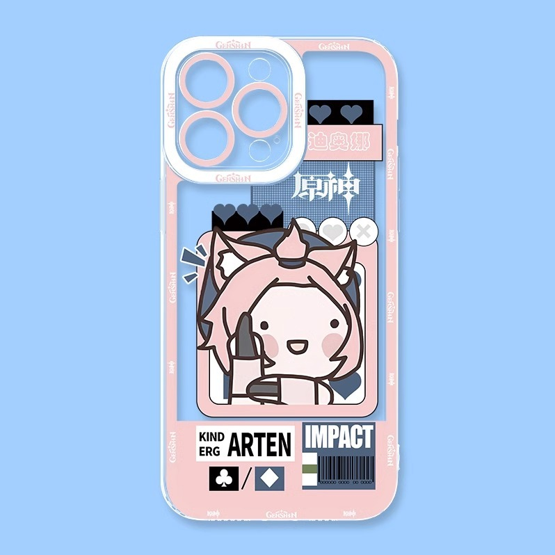 原神萌系天使眼透明防摔軟殼-ZUIHANG SHOP