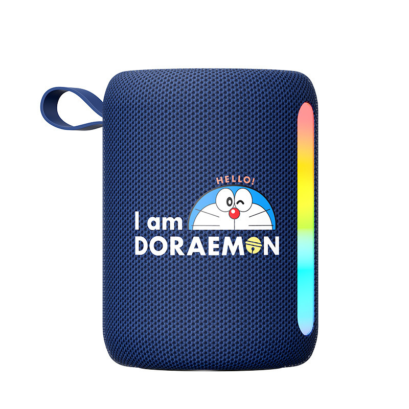 哆啦A夢 S56布藝便攜式LED無線藍牙喇叭-ZUIHANG SHOP