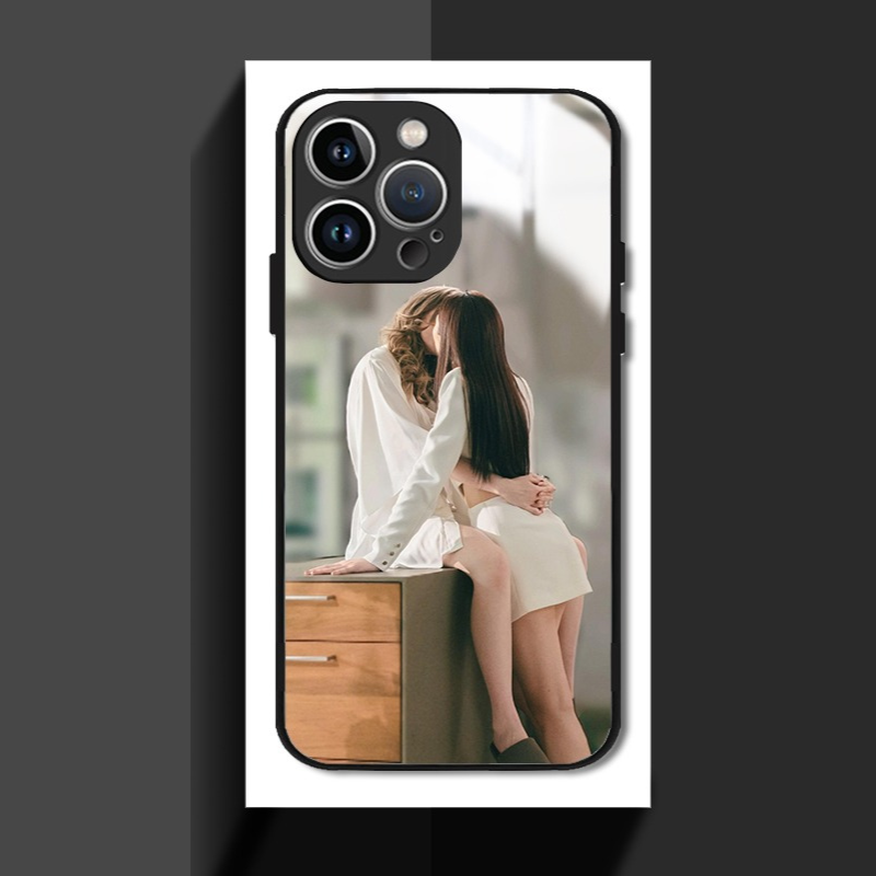 LINGORM 新款高清全包防摔玻璃殼