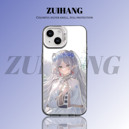 芙莉蓮彩銀線條漸變防摔手機殼-ZUIHANG SHOP