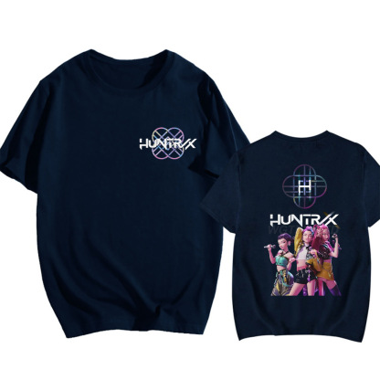KPop Demon Hunters 獵魔女團印花短袖T恤-ZUIHANG SHOP