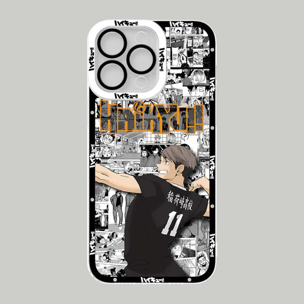 排球少年天使眼透明防摔軟殼-ZUIHANG SHOP