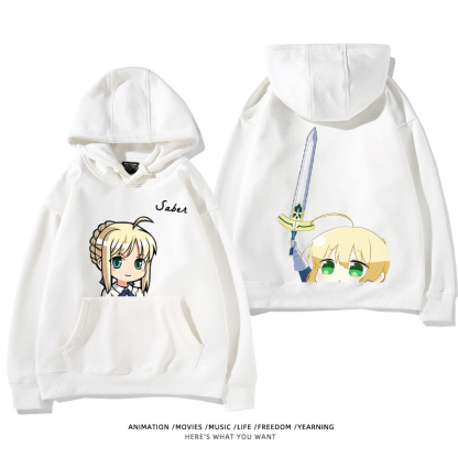 Fate新款 親子情侶男女款連帽衛衣-ZUIHANG SHOP