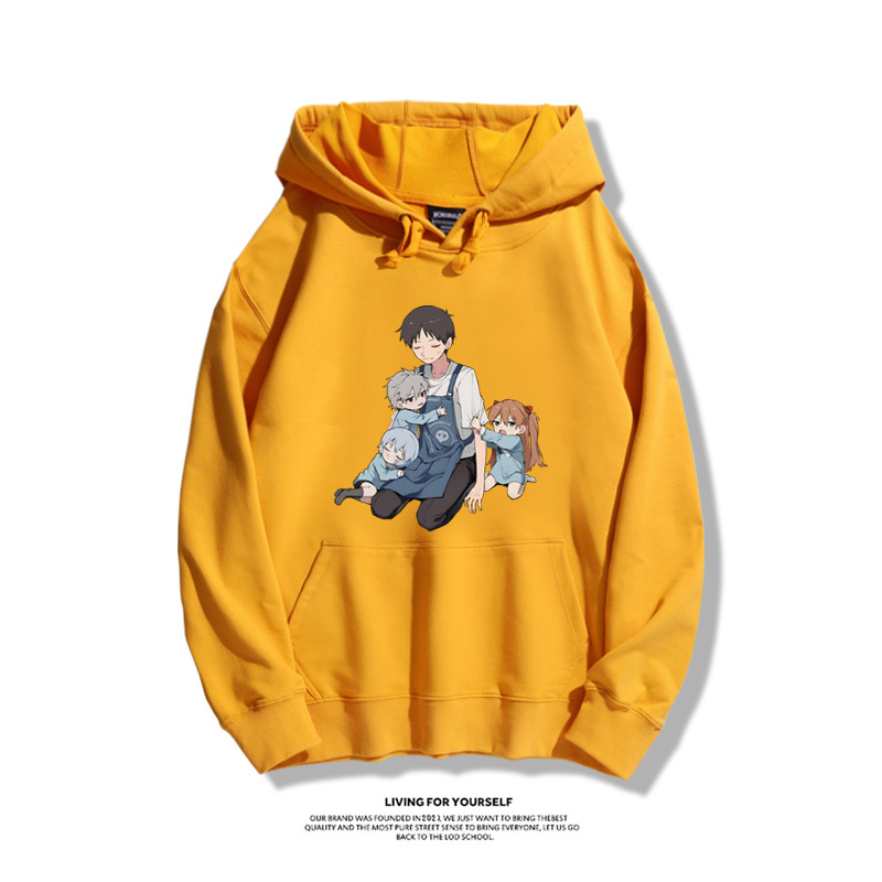 EVA新世紀福音戰士新款 親子情侶男女款連帽衛衣-ZUIHANG SHOP